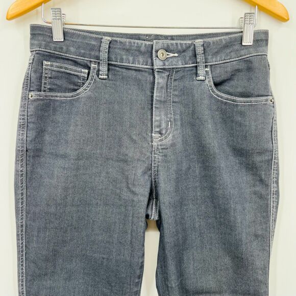 prAna Oday Stretch Skinny Denim Jeans Gray Size 28 Short (6S) - Picture 4 of 9